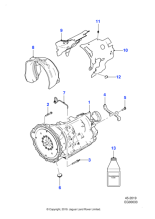 T4N26033 - Jaguar Transmission breather pipe