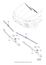 T4A13717 - Jaguar Wiper blade