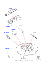 LR090436 - Land Rover Jack - Lifting