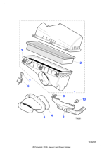 NNE3500CA - Jaguar Aircleaner