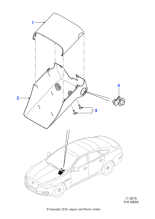 XR858807 - Jaguar Column adjust switch