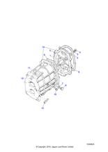 FRC6950 - Land Rover Pin-reverse gear selector lever pivot