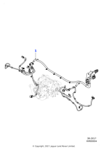 J9C13734 - Jaguar Rear axle harness