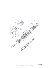 FRC5885 - Land Rover Gear-3rd driven manual transmission
