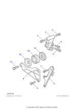 PQR10051 - Land Rover Pulley-idler ancillary drive