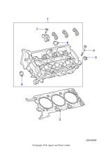XR828328 - Jaguar Cylinder head