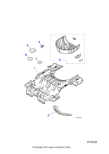 C2S45013 - Jaguar Metal sealing plug