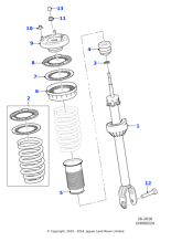 T4N7337 - Jaguar Shock absorber