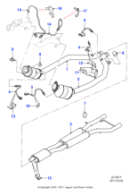 C2Z30791 - Jaguar Exhaust downpipe