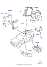 XVO500020 - Land Rover Panel