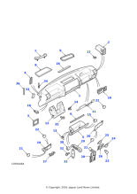 BTR5200 - Land Rover Clip-Trim