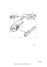 AEU1939 - Jaguar Motor brush set