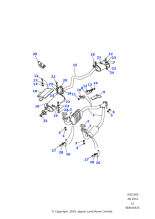 ESR3573 - Land Rover Catalytic converter assembly engine exhaust