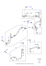 JUU500130 - Land Rover O ring air conditioning