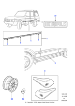 DAM500440 - Land Rover Badge