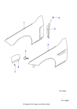 C2P13326 - Jaguar Fender panel