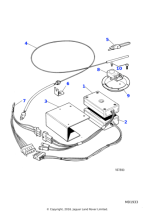 LHC3260AB - Jaguar Exhaust temperature harness