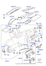 LR053300 - Land Rover Cover - Instrument Cluster