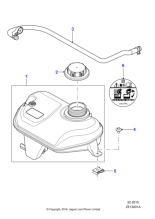 C2Z11668 - Jaguar Expansion tank