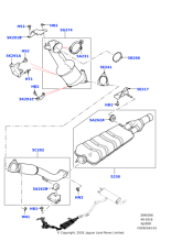 LR115622 - Land Rover Pipe - Exhaust