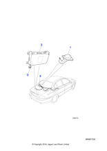 C2C11515 - Jaguar Portable support electronic unit