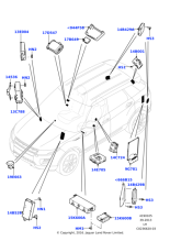 LR043933 - Land Rover Shield