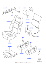 EBV500032LUP - Land Rover Valance - Seat Cushion