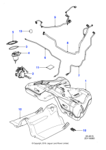 C2D25079 - Jaguar Sender and pump assembly