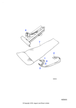 BD25900 - Jaguar Strap hook