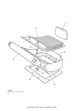 BTR8297 - Land Rover Seal air intake