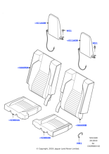 LR126541 - Land Rover Cover - Seat Cushion