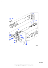 C286541 - Jaguar Propshaft alignment packer