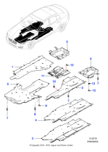 T4N33256 - Jaguar Undertray