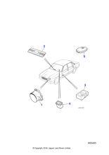 CCC6696LEG - Jaguar Solar sensor/alarm diode