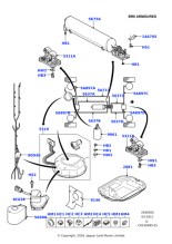 WM600051L - Land Rover Washer-Spring