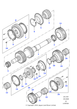LR052894 - Land Rover Synchronizer - 5th And 6th Spd