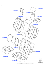 LR067492 - Land Rover Cover - Seat Back