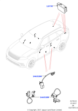 LR105718 - Land Rover WIRE - INTERIOR LIGHTING