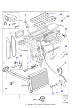 LR031516 - Land Rover Heater