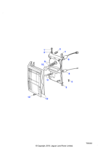 4563 - Land Rover Washer-Plain