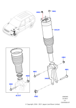 LR087093 - Land Rover Shock Absorber