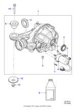 C2D22854 - Jaguar Differential