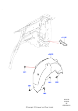 LR137703 - Land Rover Insulator