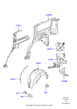 AFF780060 - Land Rover Gusset
