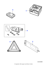 C2Z6125 - Jaguar Stowage bag