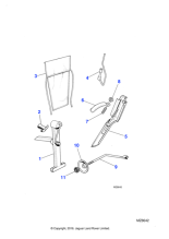 CAC9919 - Jaguar Car lifting jack