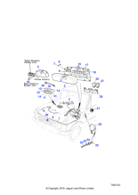 PRC5434 - Land Rover Control unit low oil/ bulb failure