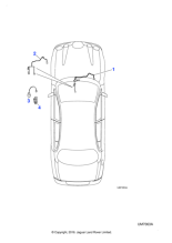 XR842076 - Jaguar Transmission harness