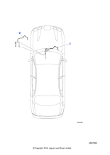 XR840819 - Jaguar Transmission harness