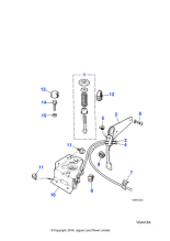HNA2400AA - Jaguar Bonnet latch